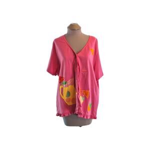 Michael Simon light cardigan size 2x vtg